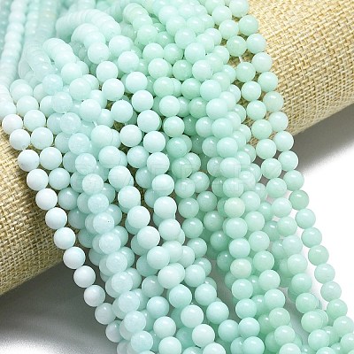 Natural Malaysia Jade Beads Strands G-L645-A01-4mm-31-1