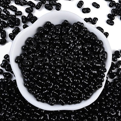 Baking Paint Glass Seed Beads X1-SEED-K010-A02-1