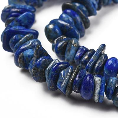 Natural Lapis Lazuli Stone Bead Strands X-G-R192-13-1