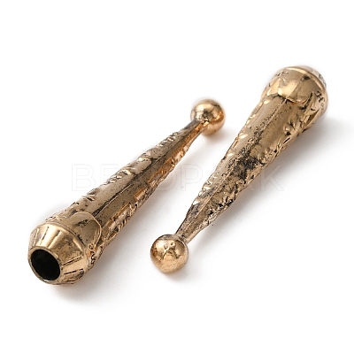 Alloy Cord Ends FIND-WH0110-363B-1