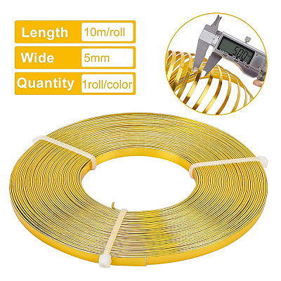 Flat Aluminum Wire AW-BC0003-19B-1
