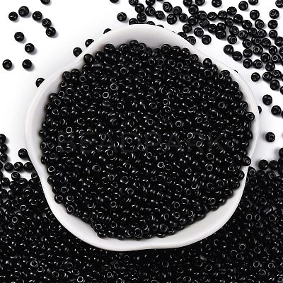 8/0 Baking Paint Glass Seed Beads SEED-M012-02A-55-1