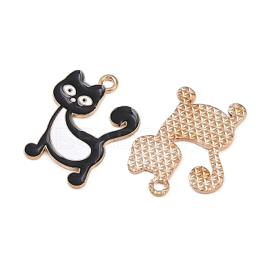 Alloy Enamel Pendants ENAM-K082-01F-KCG-1