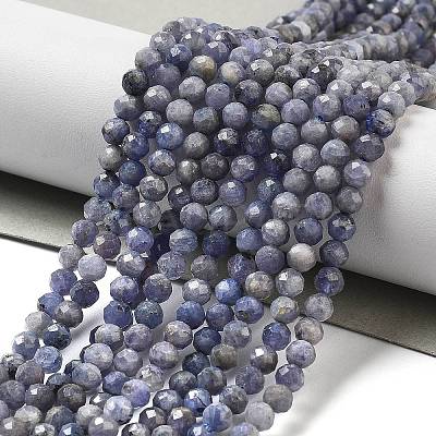Natural Tanzanite Beads Strands G-G161-A14-03-1