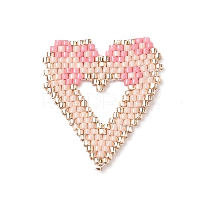 2Pcs 2 Style Handmade MIYUKI Japanese Seed Beads PALLOY-MZ00027-1
