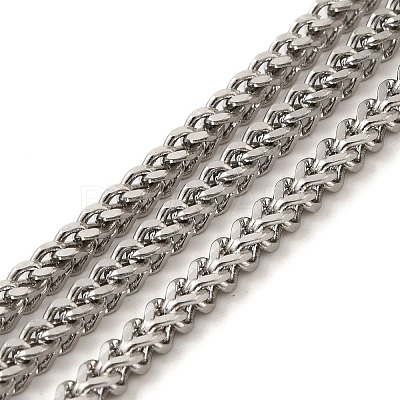 304 Stainless Steel Curb Chains CHS-C013-01A-P-1