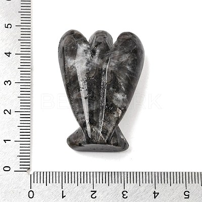 Natural Larvikite Angel Figurine DJEW-N006-01A-10-1