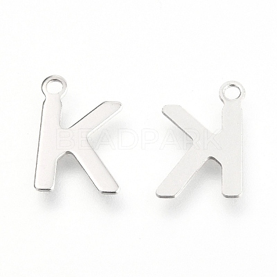 Non-Tarnish 201 Stainless Steel Charms X-STAS-C021-06P-K-1