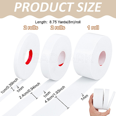 5 Rolls 3 Styles Foam Double Side Adhesive Tape DIY-BC0016-99-1