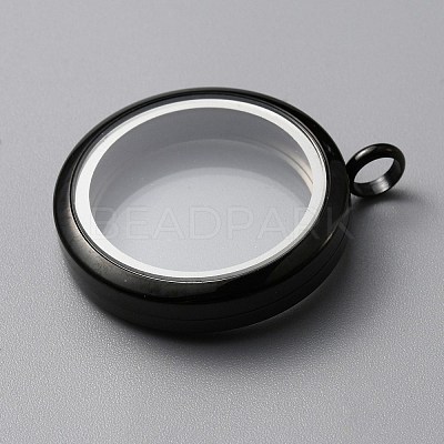 304 Stainless Steel Locket Pendants FIND-WH0032-58C-EB-1