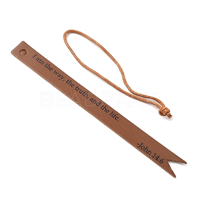Leather Bookmarks Sets DIY-WH0430-006A-1