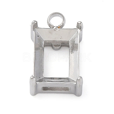 304 Stainless Steel Rhinestone Claw Settings STAS-U042-03A-P-1