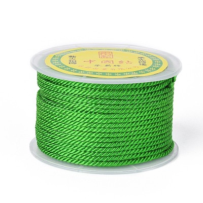 Polyester Milan Cord for DIY Jewelry Craft Making OCOR-F011-D12-1