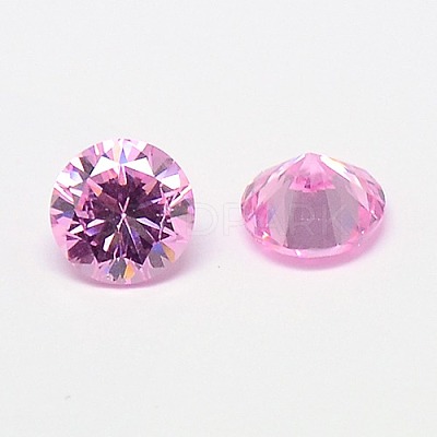 Cubic Zirconia Cabochons X-ZIRC-M002-8mm-005-1