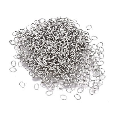 Tarnish Resistant 304 Stainless Steel Open Jump Rings STAS-F250-11P-B-1