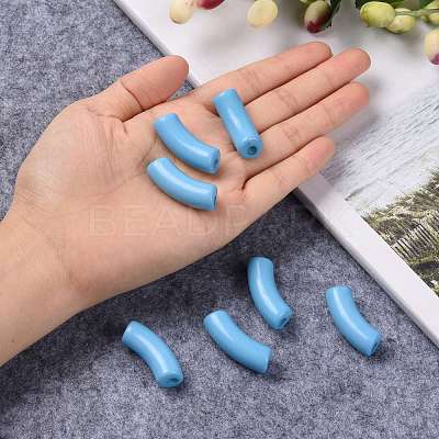 Opaque Acrylic Beads X1-SACR-S677-075-1