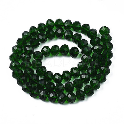 Glass Beads Strands X-EGLA-A034-T10mm-D24-1