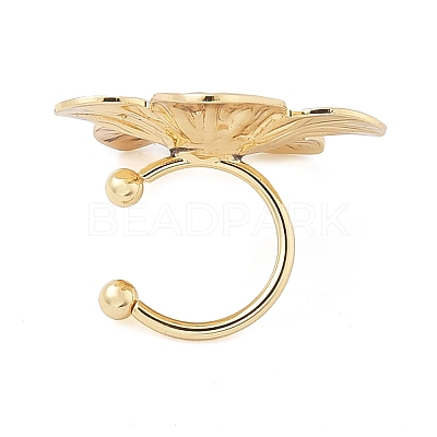 Iron & Alloy Cuff Earrings EJEW-G437-01C-1