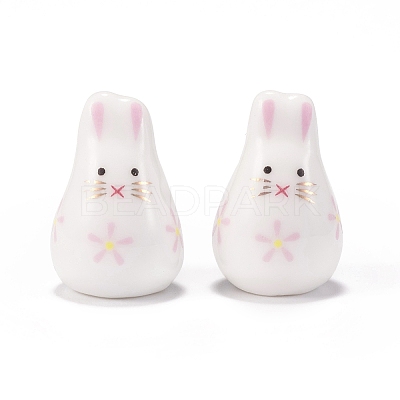 Handmade Porcelain Beads X-PORC-D018-03A-1