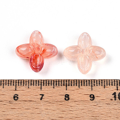 Transparent Acrylic Beads TACR-T028-35D-1