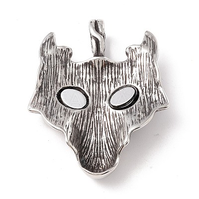 304 Stainless Steel Pendants STAS-M299-05AS-B-1