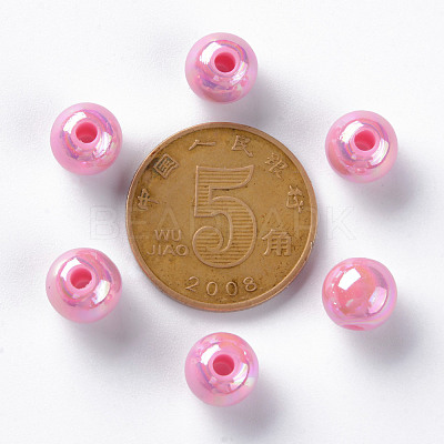 Opaque Acrylic Beads MACR-S370-D8mm-A02-1
