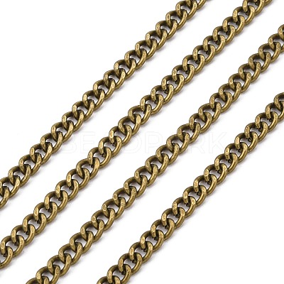 Iron Cuban Link Chains CH-R013-5x4mm-AB-NF-1