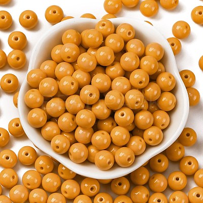 Opaque Colours Glass Seed Beads SEED-Z004-P8MM-03-1