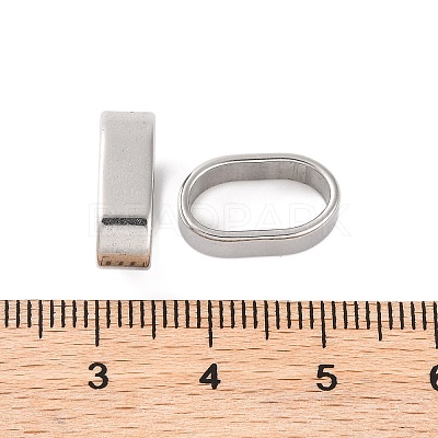 Non-Tarnish 304 Stainless Steel Slide Charms STAS-S133-01P-02-1