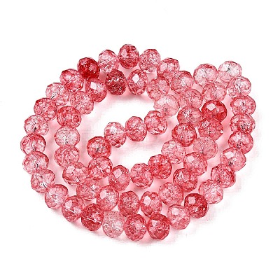 Transparent Glass Beads Strands X-GLAA-T023-8mm-A13-1