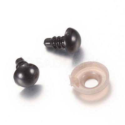 Craft Plastic Doll Eyes Stuffed Toy Eyes DIY-R039-16mm-07-1