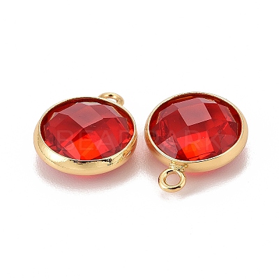 Glass Charms KK-C228-02G-10-1