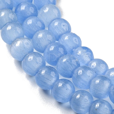 Cat Eye Beads Strands CE-F022-4mm-16-1