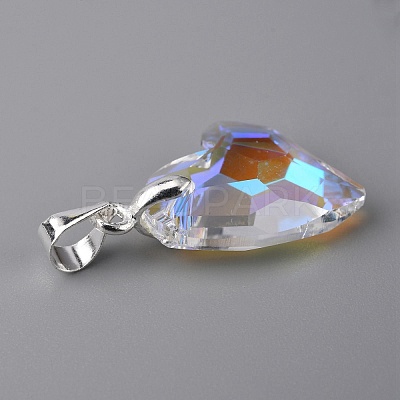 Electroplate Glass Pendants FIND-TAC0009-67S-01-1