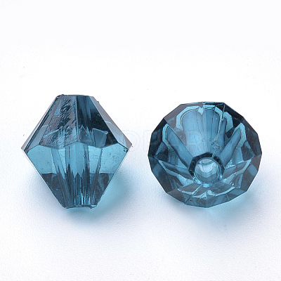 Transparent Acrylic Beads X-TACR-S146-4mm-08-1