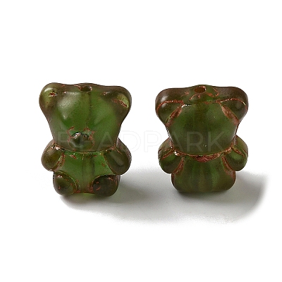 Transparent Lampwork Beads LAMP-P065-06A-05-1