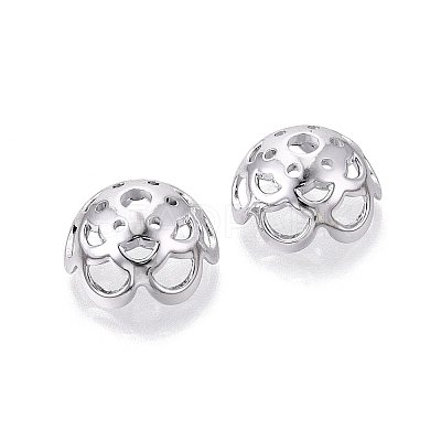 UV Plated ABS Bead Caps OACR-D316-04B-12-1