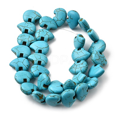 Synthetic Turquoise Bead Strands G-M150-27-01-1