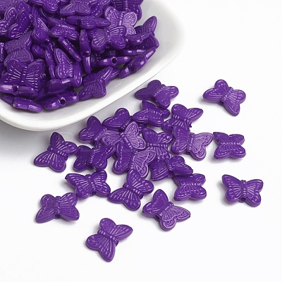 Opaque Acrylic Beads X-SACR-S025mm-04-1