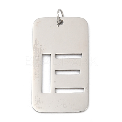 304 Stainless Steel Pendants STAS-M115-01P-E-1