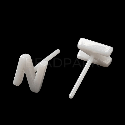 Hypoallergenic Bioceramics Zirconia Ceramic Stud Earrings EJEW-F340-04N-1