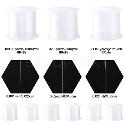 6 Rolls Nylon Wire NWIR-FS0001-04C-1