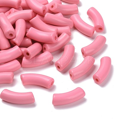 Opaque Acrylic Beads SACR-S677-025-1