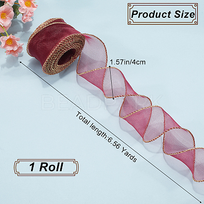 6M Polyester Ribbons OCOR-WH20001-04F-1