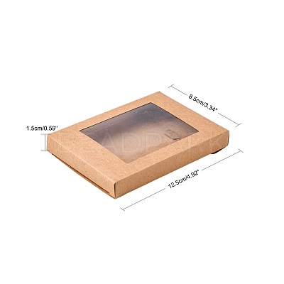 Foldable Creative Kraft Paper Box X-CON-L018-C06-1