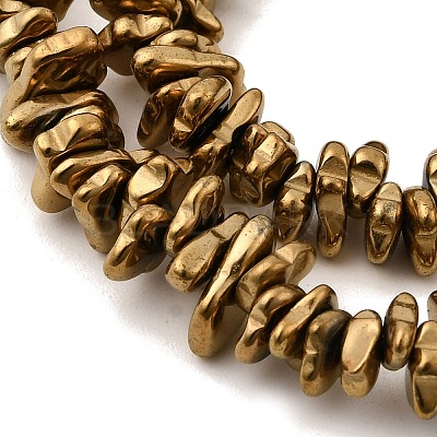Synthetic Non-magnetic Hematite Beads Strands G-L613-H01-01G-1