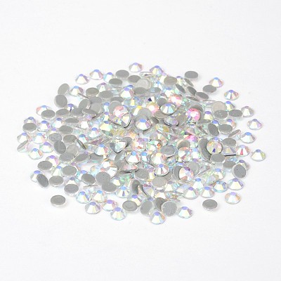 Glass Hotfix Rhinestone RGLA-A019-SS10-101-1