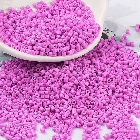 Baking Paint Glass Seed Beads SEED-S042-05B-90-1
