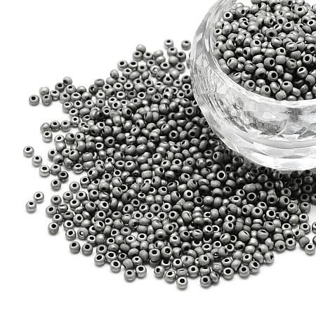 12/0 Grade A Round Glass Seed Beads SEED-Q008-M576-1