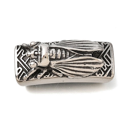 304 Stainless Steel Slide Charms STAS-F356-15AS-05-1